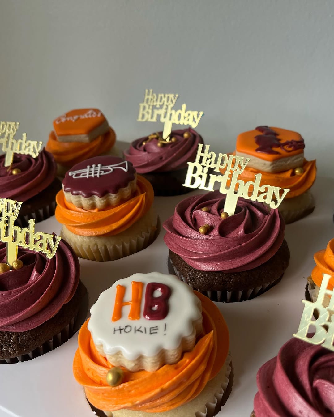 Degree cupcakes