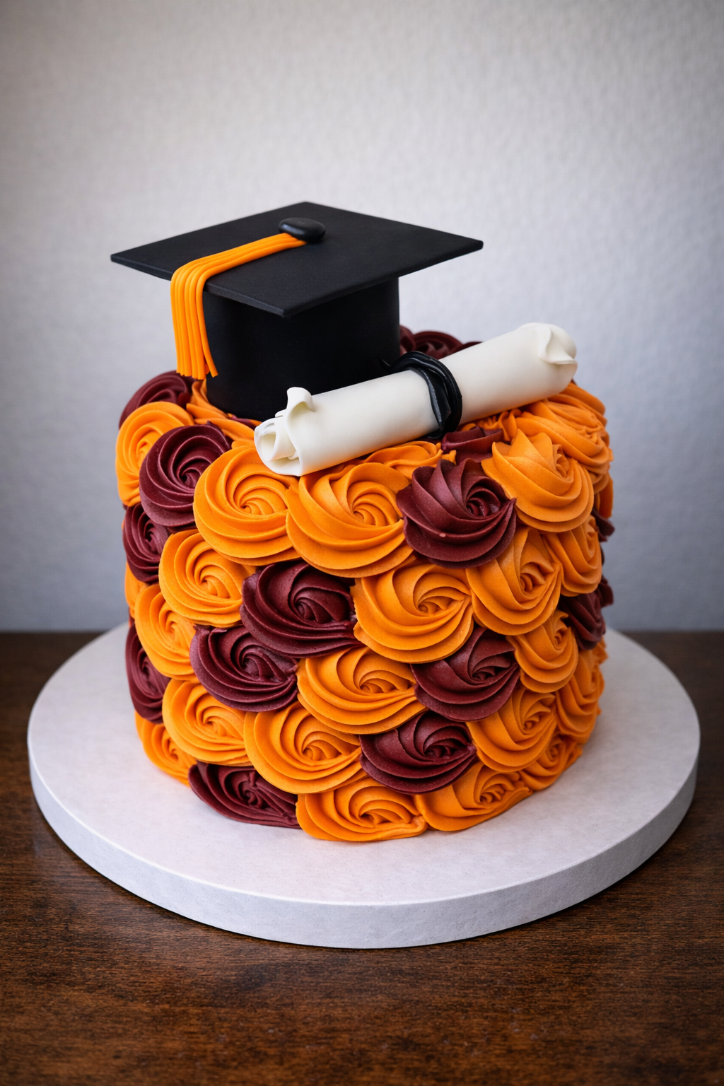 Caps Off to VT! Cake