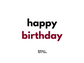 happy birthday postcard