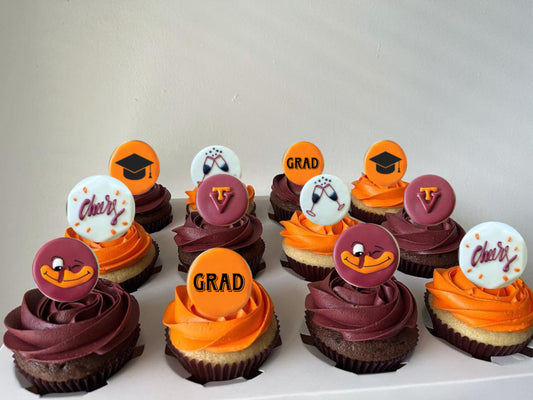 Class of 2026! Cupcakes 12 set