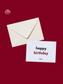 happy birthday postcard